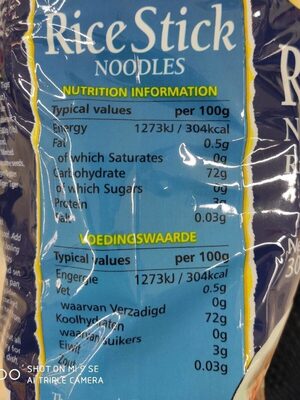 TIGER TIGER Rice Stick 10mm 400g