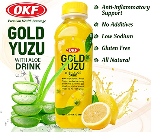 OKF Black Sugar Matcha Latte 390ml