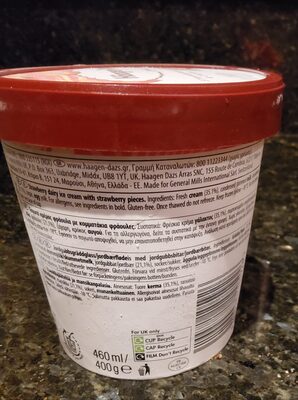 HAAGEN-DAZS  - Strawberries & Cream 460ml