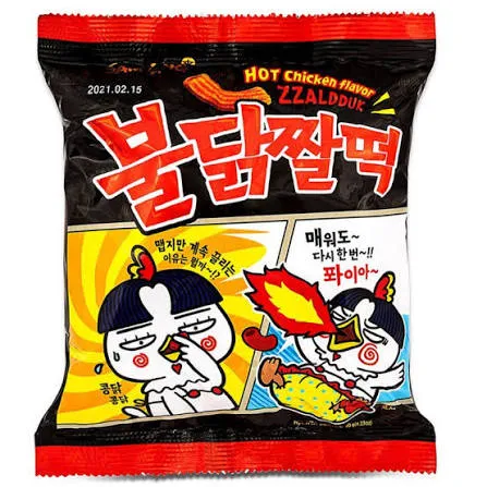 Samyang Hot Chicken Original Snack(Zzaldduck) 120G