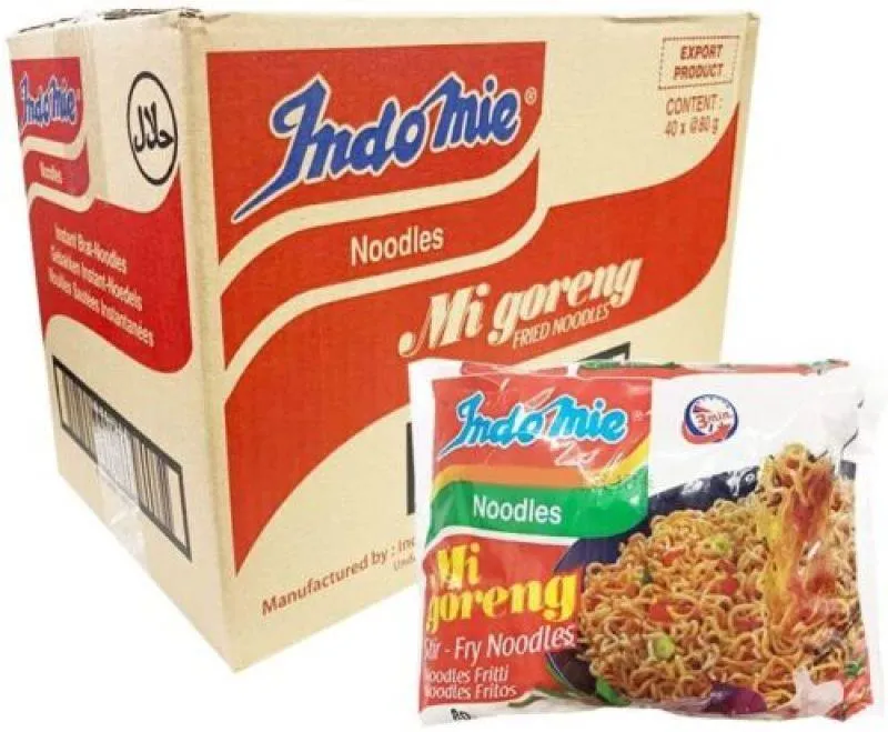 INDOMIE MI GORENG GS MULTI PACK 8x5x80G