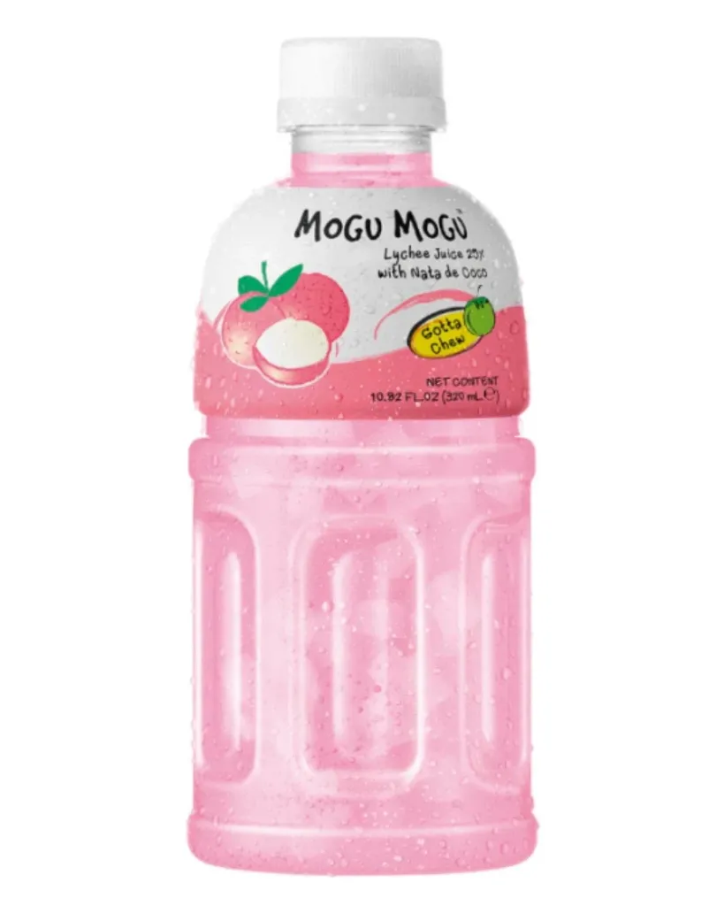 Mogu Mogu Nata De Coco Drink Lychee Flavour 320ml
