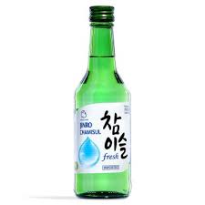 Hite Jinro Chamisul Fresh Soju ABV 16.9% / 16.5% 350ml