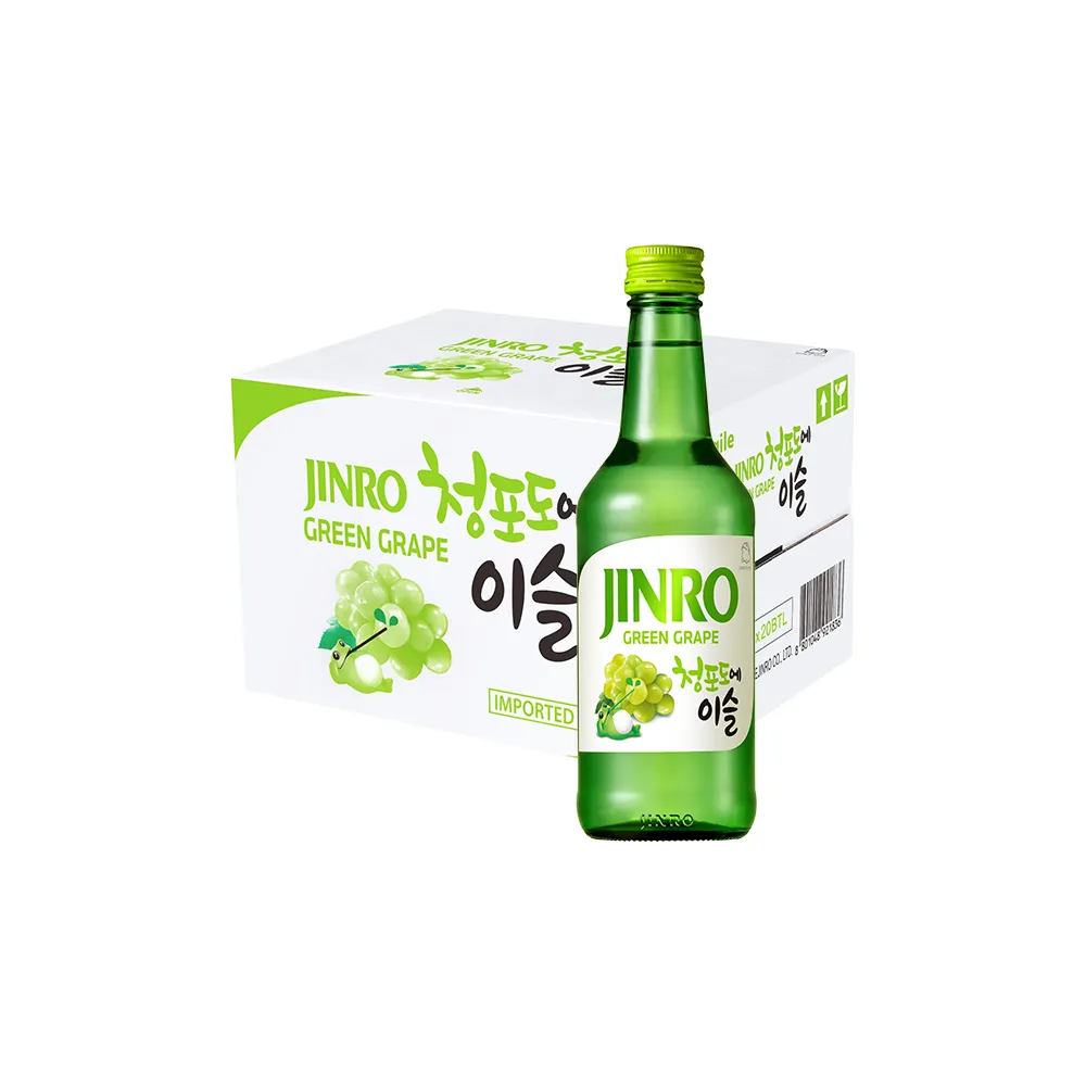 Hite Jinro Chamisul Green Grape Soju ABV 13.0% 20x350ml