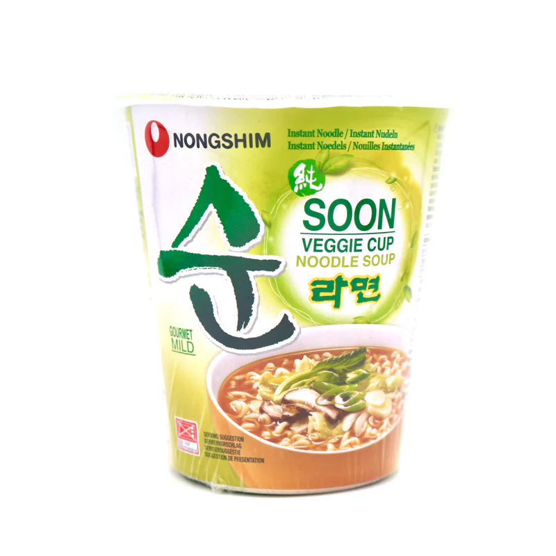 Nongshim Soon Veggie Cup Noodle 67g