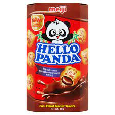 MEIJI HELLO PANDA CHOCOLATE BISCUIT 50G