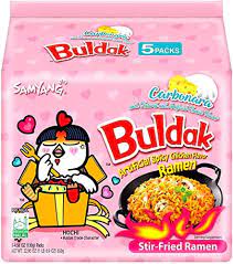SAMYANG BULDAK RAMEN CARBONARA FLAVOUR 130G*5