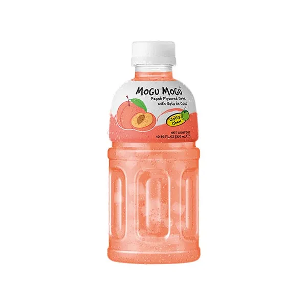 Mogu Mogu Nata De Coco Drink Peach Flavour 320ml