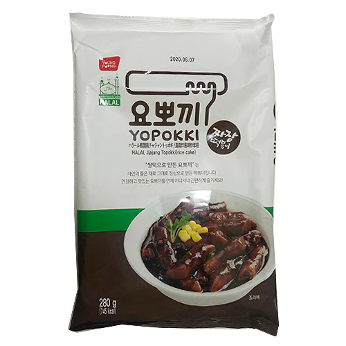 Youngpoong Yopokki Halal Jjajang Topokki(Pack) 240G