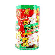 LOTTE KOALA'S MARCH XMAS ASSORTED BISCUIT (10 X 19.5g)