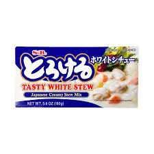 S&B Torokeru White Cream Stew Mix, 8 servings 160g
