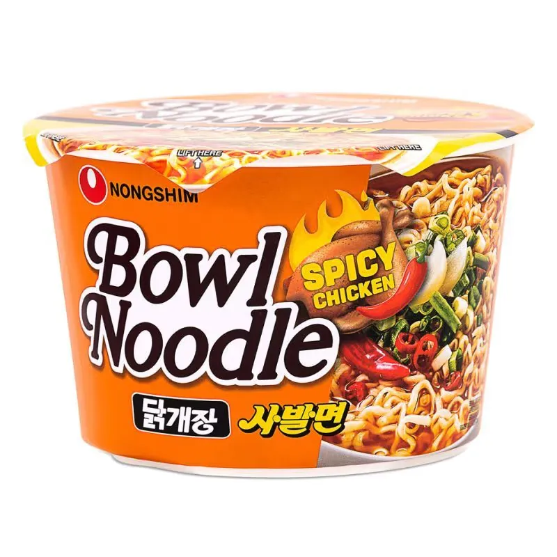 NONGSHIM SPICY CHICKEN BOWL NOODLE 100g