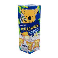 LOTTE KOALA'S MARCH VANILLA MILK BISCUIT 37G