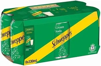 Schweppes Cream Soda 330ml*8