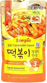 SEMPIO Topokki Sauce(Spicy&Sweet) 150G