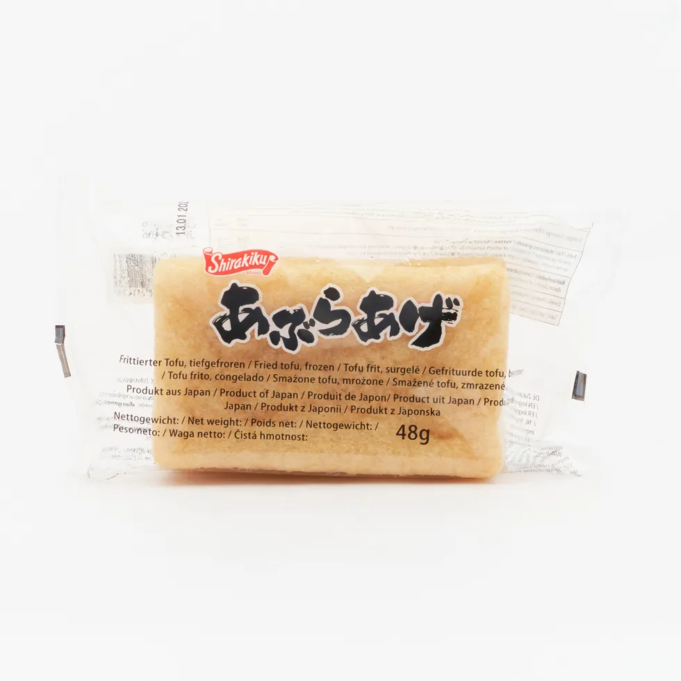 SHIRAKIKU ABURAAGE FRIED TOFU (3pcs) 48g