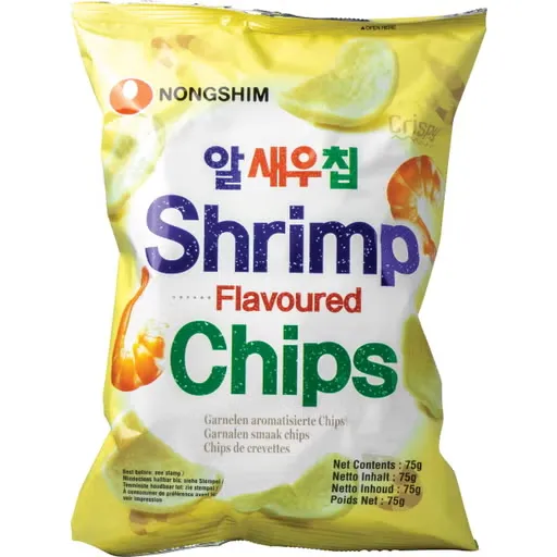 NONGSHIM Shrimp Flavoured Chips 75g