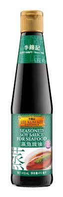 LKK Seasoned Soy Sauce For SeaFood 410ml