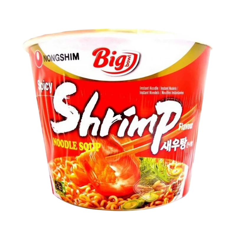 Nongshim Shrimp Ramen Big Bowl 115G