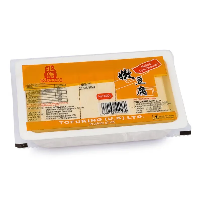 TOFU KING Fresh SOFT Tofu (Yellow) 600g
