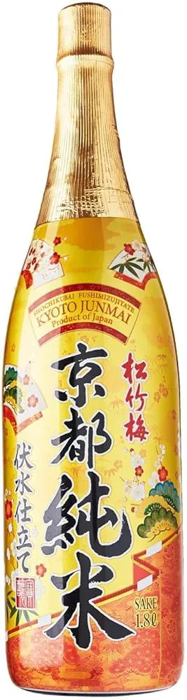 SHOCHIKUBAI Kyoto Fushimizu Jiitate Junmai- Sake 13.5% 1.8L
