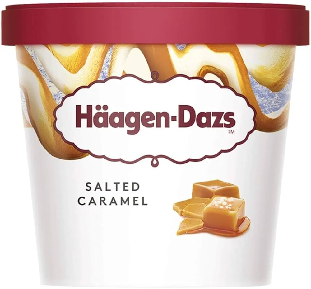 HAAGEN-DAZS Mini Cups Ice Cream - Salted Caramel 95ml