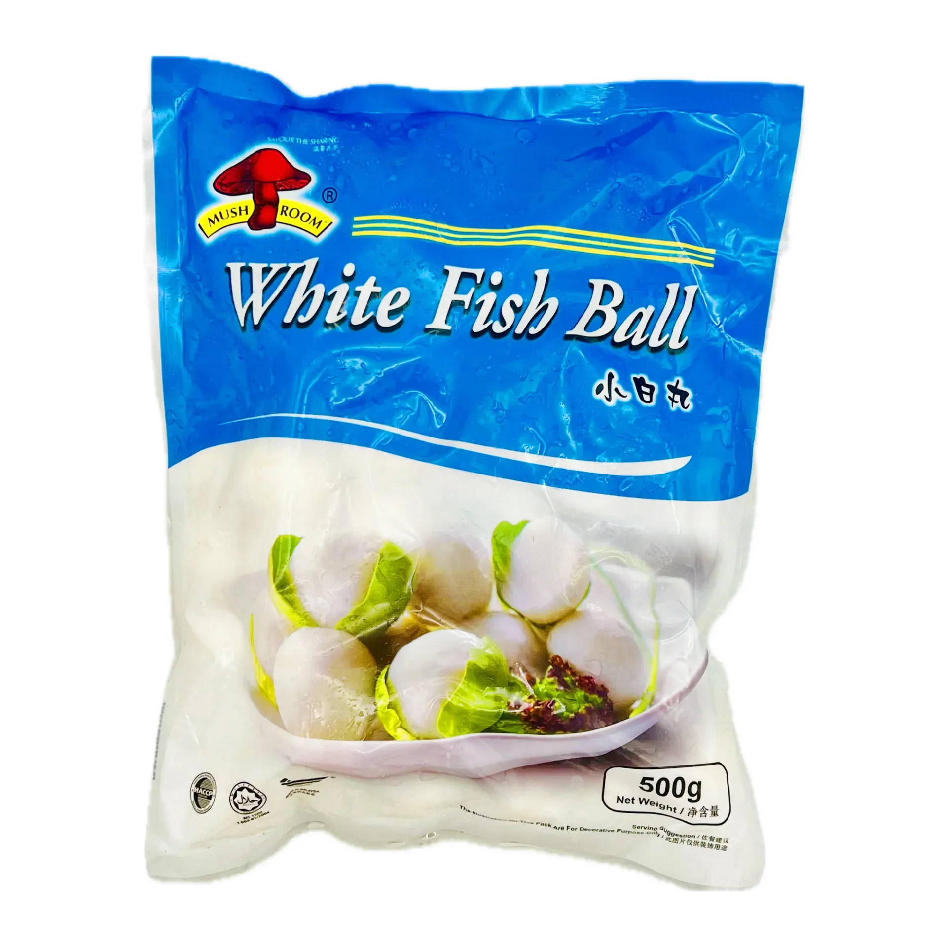 MUSHROOM White Fish Ball 500g