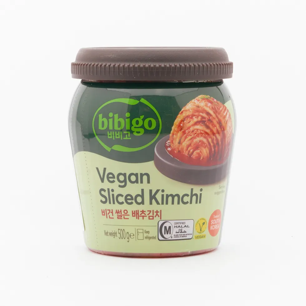 CJ Bibigo Plant-Based Kimchi Sliced(Jar) 500g