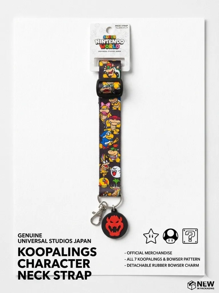 Super Nintendo World USJ Neck Strap 1Pc