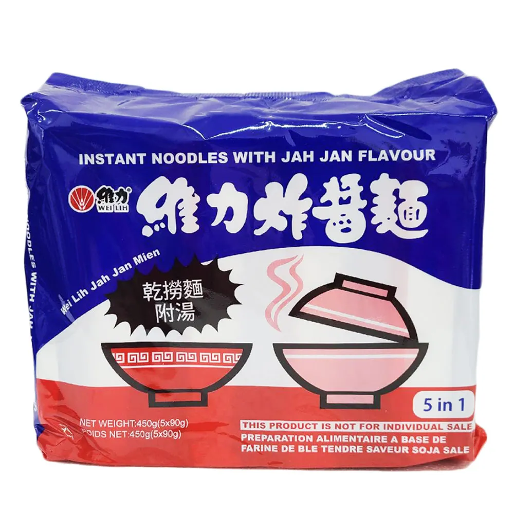 WEI LIH INSTANT NOODLE JAH JAN MEN (5PC) 450G
