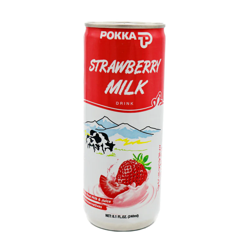 POKKA Strawberry Milk Drink 240ml