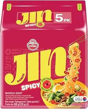 OTTOGI JIN RAMEN SPICY MULTI(5x120g)