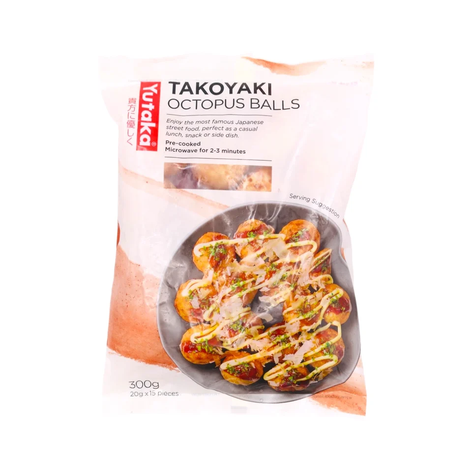 YUTAKA Takoyaki Octopus Balls 300g (15pcs)