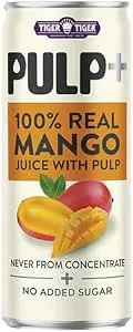 TIGER TIGER 100% Real Mango Juice with Pulp 320ml