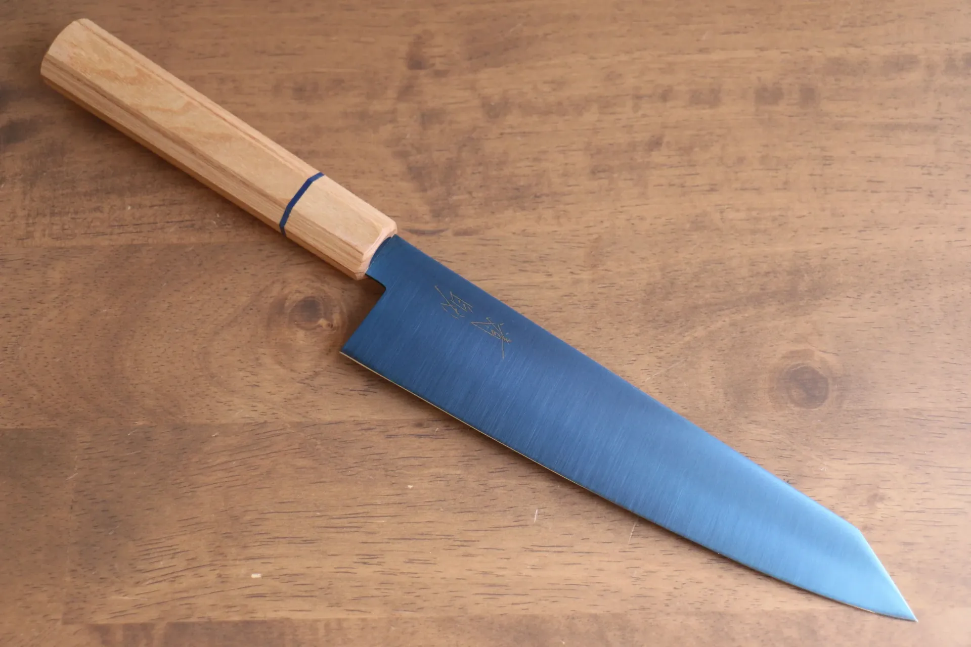 SEISUKE SK-85 Ion Plating Kiritsuke Gyuto White Wood Handle 210mm SE-SK-IP-KGU210WW