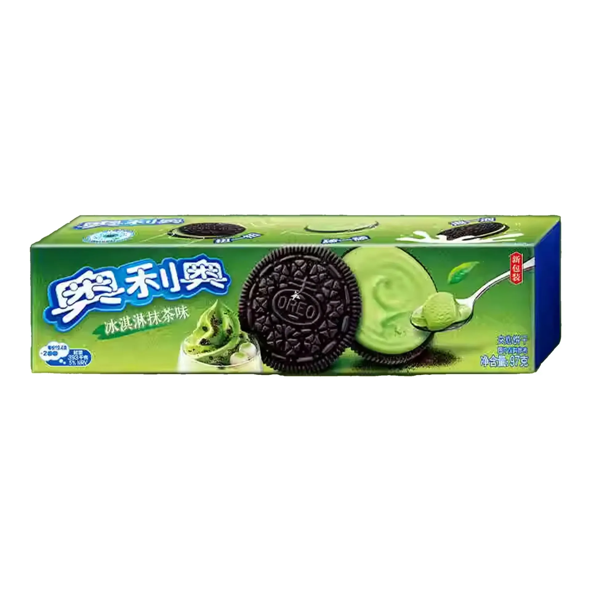 OREO SANDWICH BISCUIT - Green Tea Ice-Cream 97G