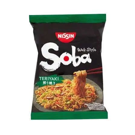 NISSIN SOBA BAG TERIYAKI 110G
