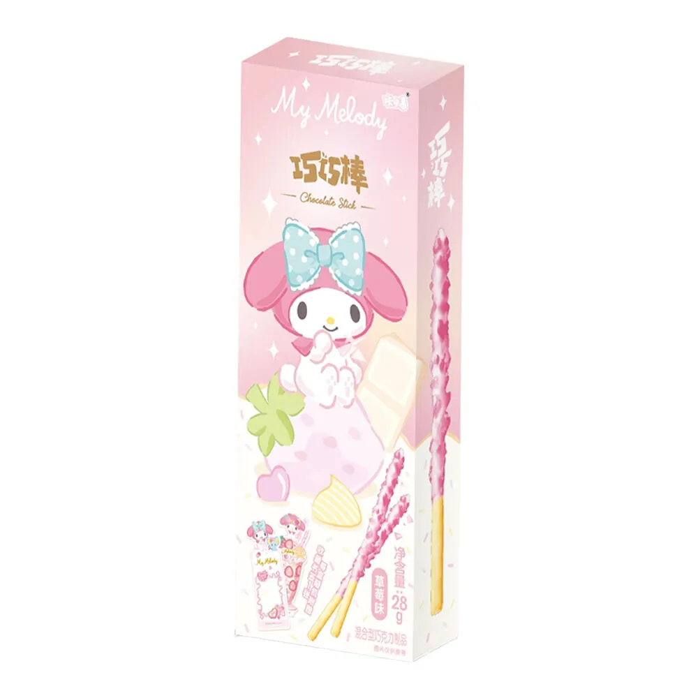 KAKAFAN Sanrio Biscuit Stick - Strawberry 28g