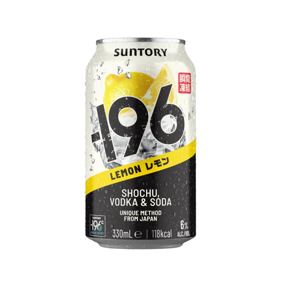 SUNTORY Minus 196 alc.6% - Lemon 330ml