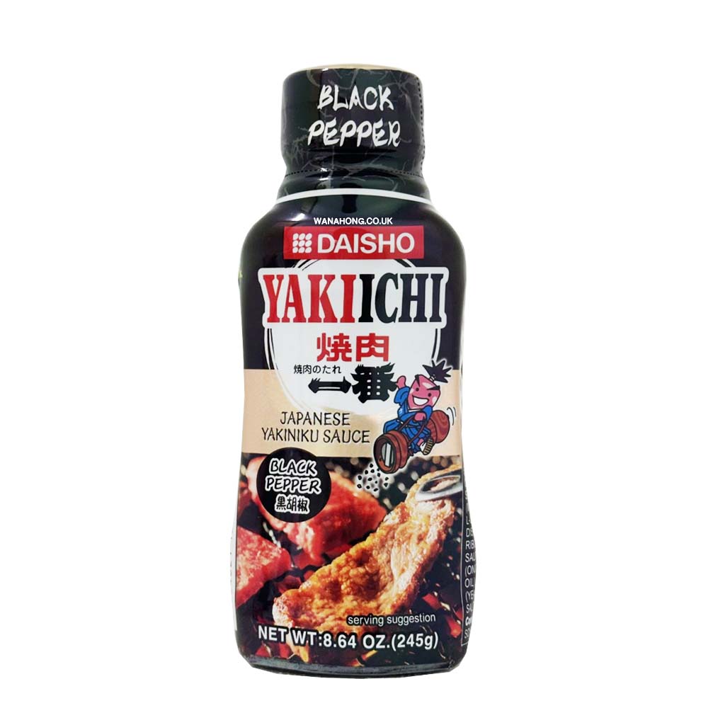 DAISHO Yakiichi Japanese Yakiniku Black Pepper Sauce 245g