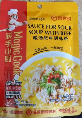 HI Sichuan Style Sauce for Sour Soup with Beef 150g