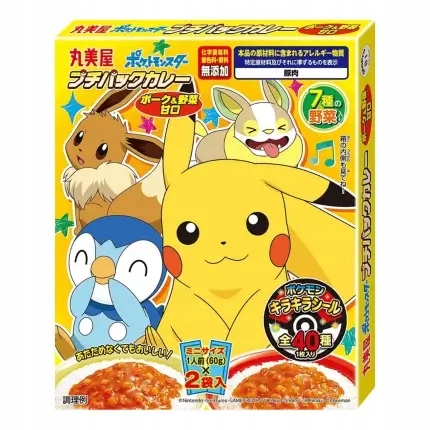 MARUMIYA Pokemon Pork Curry with Vegetable 120g
