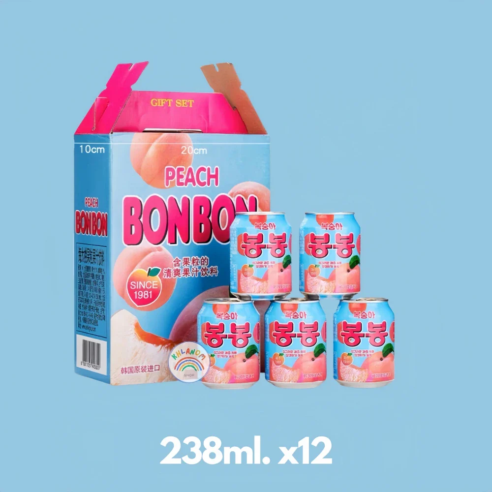 Haitai Peach Juice with Pulp 238ML*12