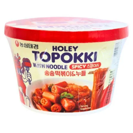 NONGSHIM Taekyung Holey Topokki - Spicy 128g