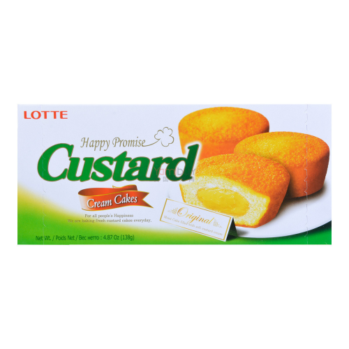 Lotte Custard Pie 6pc 138g