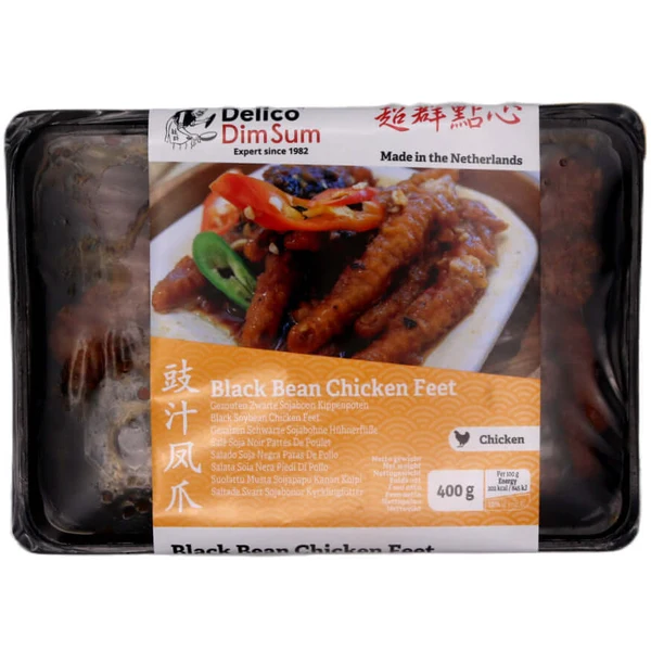 DELICO Black Bean Chicken Feet 400g