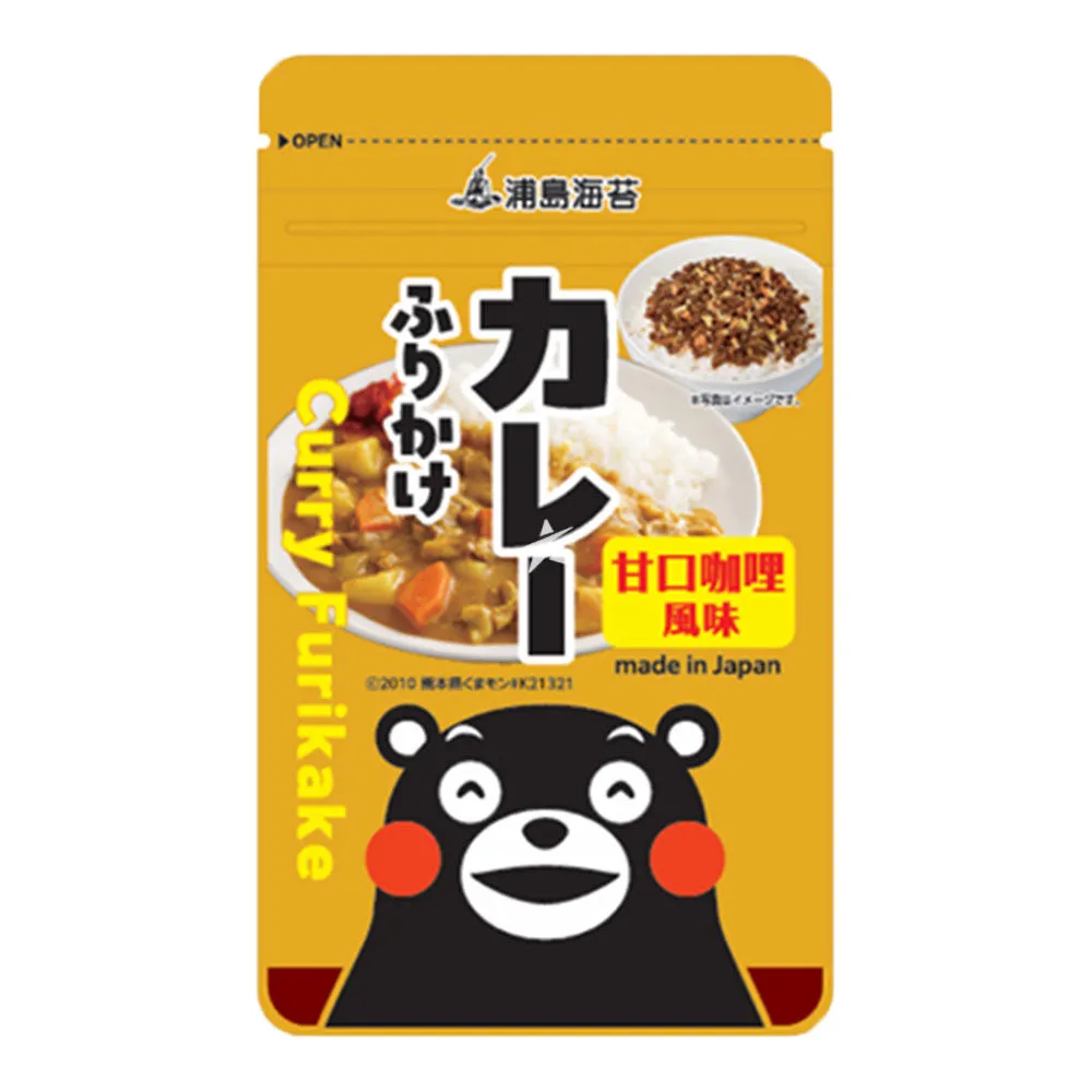 URASHIMANORI Kumamon Furikake - Curry 45g