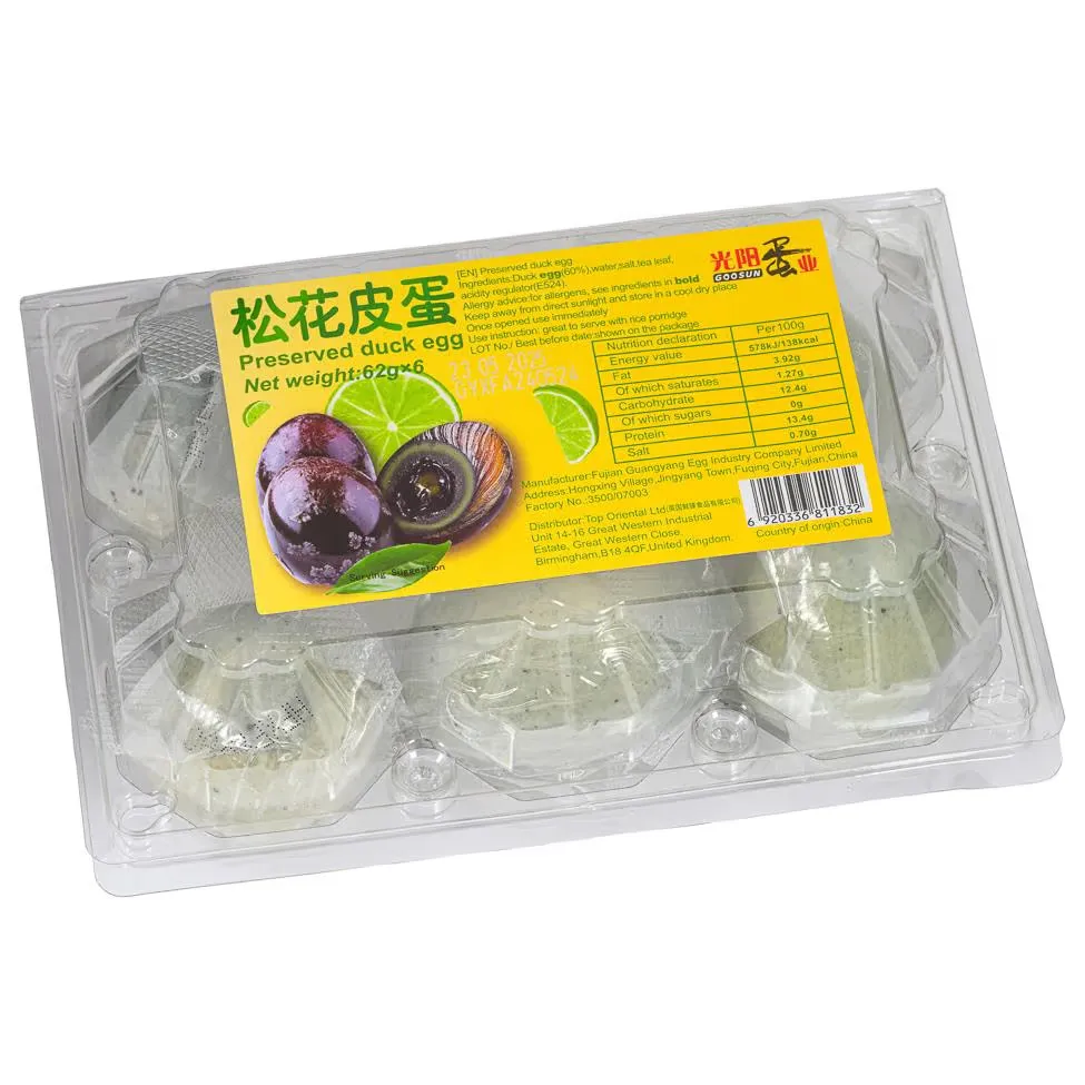 GOOSUN Preserved Duck Egg 6pc
