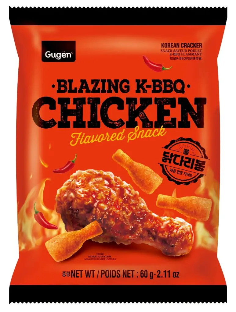 GUGEN Chicken Drumstick Snack - Blazing K-BBQ 60g