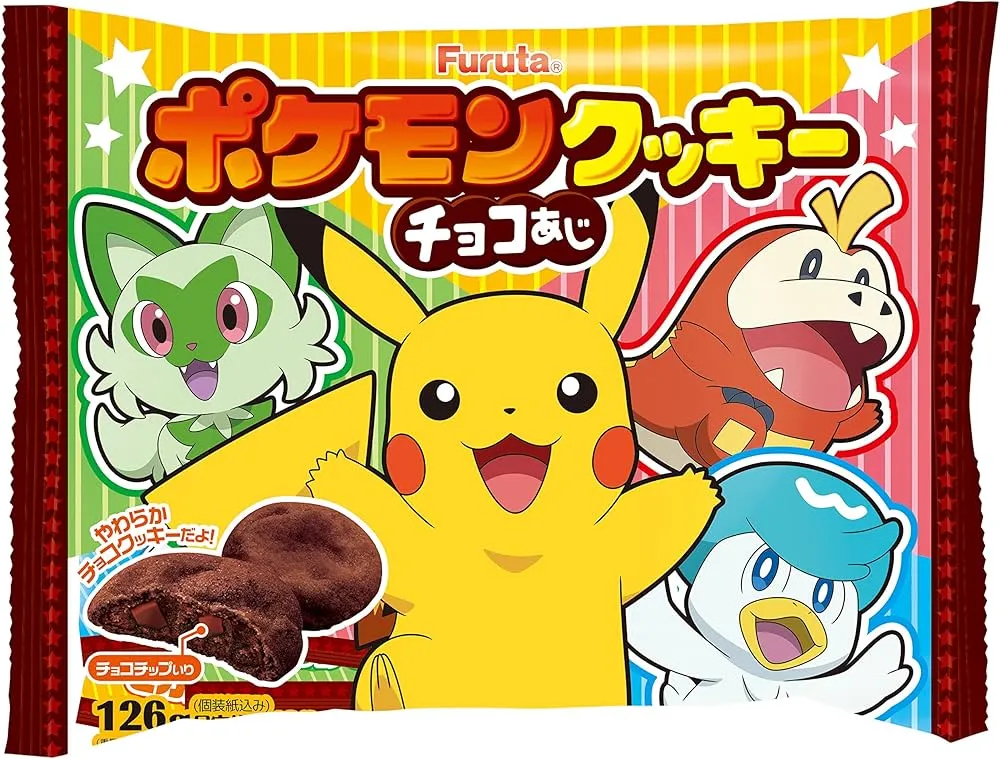 FURUTA Pokemon Cookies 126g